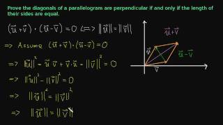 13 Proof about the Diagonals of a Parellelogram [upl. by Hemingway]