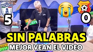 PACHUCA DESTROZA AL HEREDIANO 5x0 y EL RANCIO YA NO SABE NI QUE DECIR [upl. by Gewirtz943]