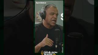 ADRIANO IMPERADOR DANDO CANETA NO DENÍLSON COMO FOI ISSO SHORTS  Podcast Denílson Show [upl. by Cherye]