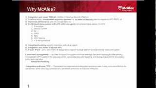 Optimising your McAfee Encryption Solution Webinar [upl. by Fogel190]