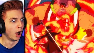 SABO VS BURGESS one piece reaction [upl. by Hewes]