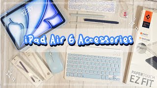 Unboxing iPad Air 6 Accessories  IPad Air 2024 Accessories [upl. by Aiekan]