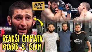 REAKSI KHABIB MAKHACHEV amp CHIMAEV ATAS KEKALAHAN IKRAM ALISKEROV🔥SINDIRAN UNTUK MCGREGOR [upl. by Kroll]