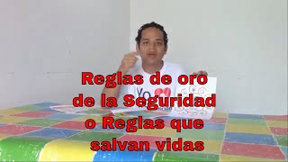 Reglas de Oro de Seguridad o Reglas que Salvan Vidas Como hacer que los trabajadores las aprendan [upl. by Jari]