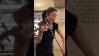 Street Violin Improvisation Short  Joy  Jia Doughman [upl. by Ina]