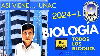 🔴 Solucionario EXAMEN DE ADMISIÓN Biología Universidad Nacional del Callao 2024 1 [upl. by Peih]