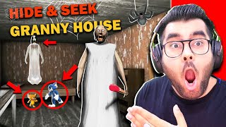 TOM amp JERRY Multiplayer Ft GRANNY 😂  HIDE amp SEEK in Grannys HOUSE  Funny Moments  Hitesh KS [upl. by Holder]