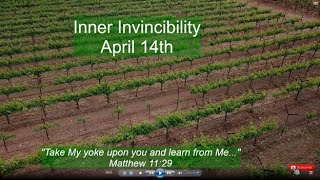 Inner Invincibility  April 14th  Utmost for His Highest Oswald Chambers [upl. by Ridglea600]