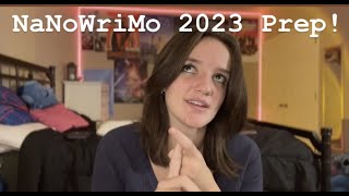 NaNoWriMo Prep 2023 What i did to get ready [upl. by Nikolai]