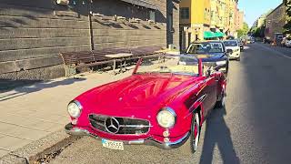 🤩1958 Mercedes 190 SL Roadster manual 105 HP [upl. by Brigg75]