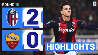 BOLOGNAROMA 20  HIGHLIGHTS  Bologna stun Roma to claim top 4 spot  Serie A 202324 [upl. by Nerval426]