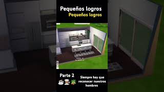 Uds reconocen sus logros 🥞☕🪴 sims4 thesims4 aesthetic lossims4 cocina minimalist cocina [upl. by Tella]