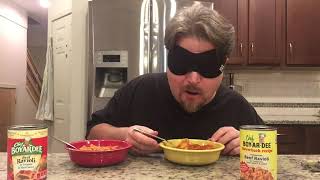 Chef BOYARDEE Ravioli Battle throwback vs Modern Blind Taste Test [upl. by Janaya]