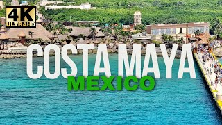 Exploring the Costa Maya Cruise Port in Mexico 4K 🇲🇽 [upl. by Brittany693]