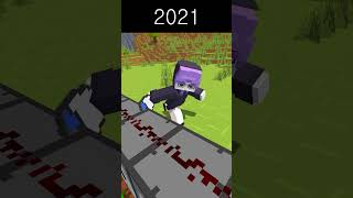 Evolution of Carrot Farm  Minecraft Animation [upl. by Cami]