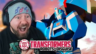 BLUR JOINS THE TEAM FIRST TIME WATCHING  Transformers Robots in Disguise S4 Episode 4 REACTION [upl. by Sirob651]