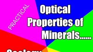 Optical Properties of Minerals [upl. by Portia]