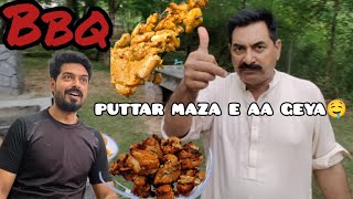 Family k sath bbq party ki  Sab ny kaha aaj to Maza e aa geya 🤤 [upl. by Rolyt]