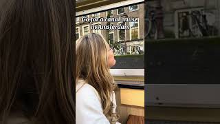 Is a CANAL CRUISE in AMSTERDAM on your bucket list amsterdam canalcruise [upl. by Vincelette]