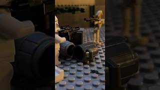 Lego Star Wars Clones vs Droids Short Stopmotion [upl. by Seravart]