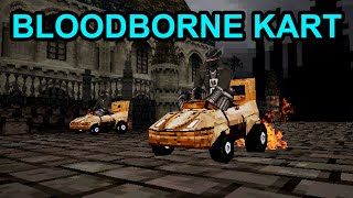 Bloodborne PS1 Demake Kart Racing Gameplay WIP April Fools [upl. by Birdt]