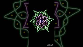 74 Dots Beginners Rangoli rangoli art kolam muggulu shortsfeed ytshorts trending [upl. by Trebloc]