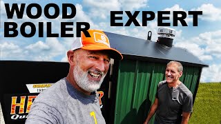 A REAL WOOD BOILER EXPERT TALK  LOTS OF INFORMATION HERE [upl. by Htinek]