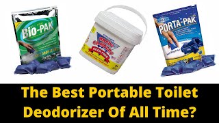 4 Best Portable Toilet Deodorizers To Keep Your Toilet Fresh [upl. by Rabush]