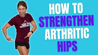 5 BEST strengthening exercises for arthritic hips [upl. by Rehctaht]