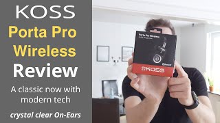 Koss Porta Pro Wireless 20  Classic design meets modern tech [upl. by Burta127]