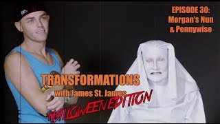 James St James and Morgan McMichaels Transformations  Halloween Edition [upl. by Imoyaba]