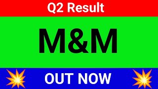 mampm Q2 results 2025  mampm results today  mahindra and mahindra q2 results  mampm share news today [upl. by Puna]