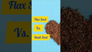 Flax Seeds VS Basil Seeds Which One Will SUPERCHARGE Your Health  Health Benefits Comparison [upl. by Atinoj911]