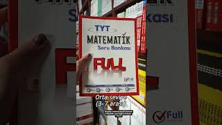 TYT MATEMATİK KAYNAK ÖNERİLERİ matematik dersçalışmak yks ders vlog vlogger studybloggers [upl. by Doggett544]