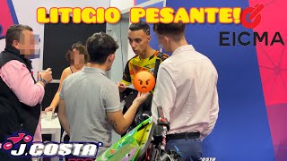 Zre9a vs J Costa sono successi troppi PROBLEMI all’EICMA 2024 ‼️ [upl. by Brig248]