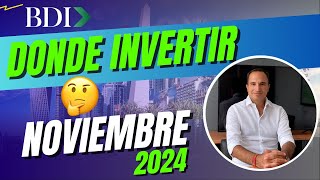 ¿Donde INVERTIR en Noviembre 2024  Resumen FIN de AÑO BDI  Renta Variable [upl. by Malik]