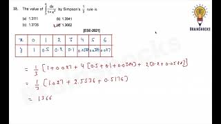 GATE Engg Maths Previous Year  Numerical Integration  Part 7  Rajat Kumar AIR 5 GATE 2023 ECE [upl. by Monia]