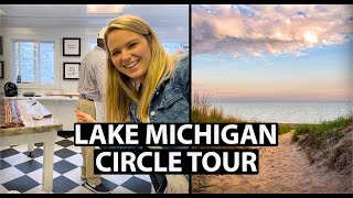 Lake Michigan Circle Tour Full Trip  Holland Grand Haven Mackinac Island Upper Peninsula [upl. by Rozek]