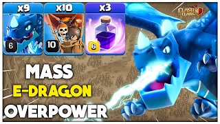 Overpowered Th15 Electro Dragon Attack Strategy for 3 Star Best TH15 Attack in Clash of Clans [upl. by Phyllida905]