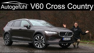 Volvo V60 Cross Country FULL REVIEW new MHEV B5 Diesel 2021 [upl. by Lindberg]