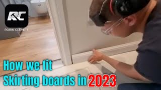 How to fit skirting boards in 2023 [upl. by Dorwin]