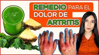 Receta para la Artritis Jugo verde para Aliviar el Dolor de Artritis ¡Remedio Casero [upl. by Iahs288]