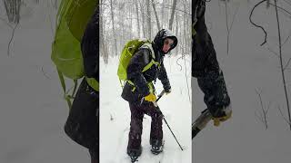 Тестируем Splitboard Nitro Squash 148 в обычном лесу [upl. by Jemy]