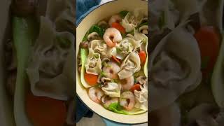 How to Make Wonton Soup at Home shorts [upl. by Kannry331]