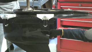 Mercruiser Bravo 3 Sterndrive Lower Unit DisAssembly [upl. by Eiknarf]