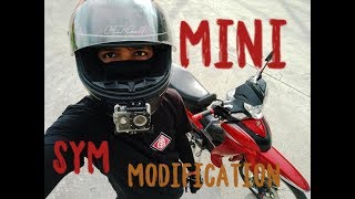 SYM BONUS 110 MINIMAL MODIFICATION PART2 [upl. by Lime]