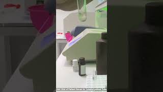 Blood SugarGlucose Test Procedure Semiautomatic bloodsugartest science fastingsugar [upl. by Ocsinarf]