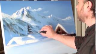 FREE Full video quotwinterquot painter Igor Sakharov [upl. by Willms]