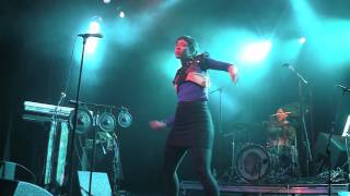 Little Dragon  quotFeatherquot Live at The El Rey Theatre in Los Angeles 120409 [upl. by Myna]