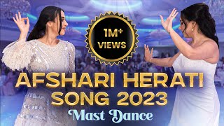 Afshari Herati Couple dans mast  Afghan song 2023  New Afghan song 2023 [upl. by Cindra]